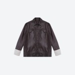 Washed Sheepskin Leather Jacket